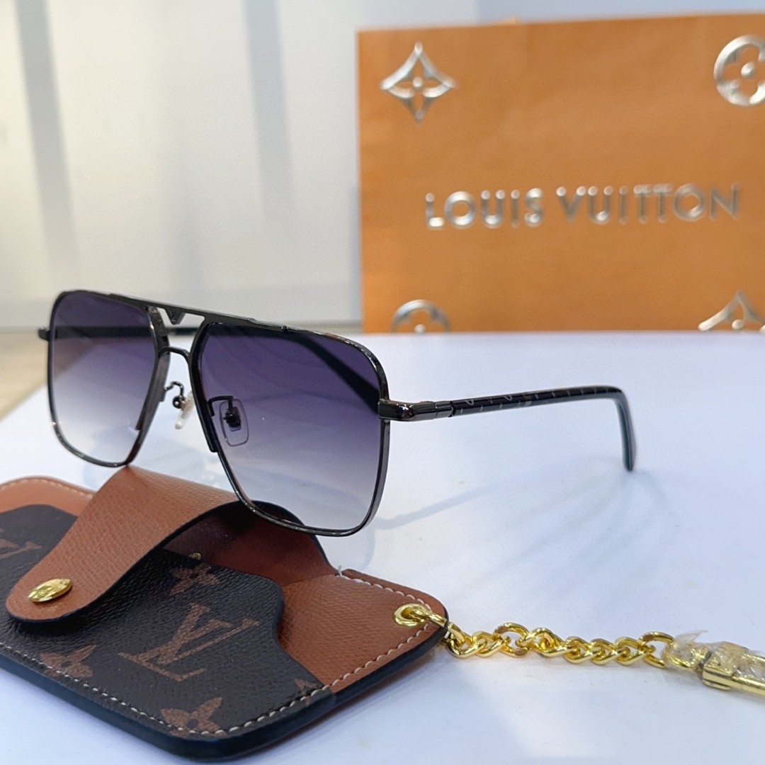 Louis Vuitton LV 1.1 Millionaire-inspired Aviator Sunglasses - Image 3