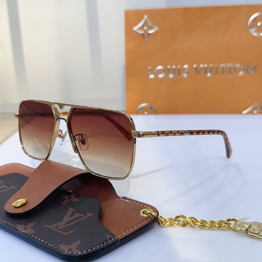 Louis Vuitton LV 1.1 Millionaire-inspired Aviator Sunglasses - Image 4