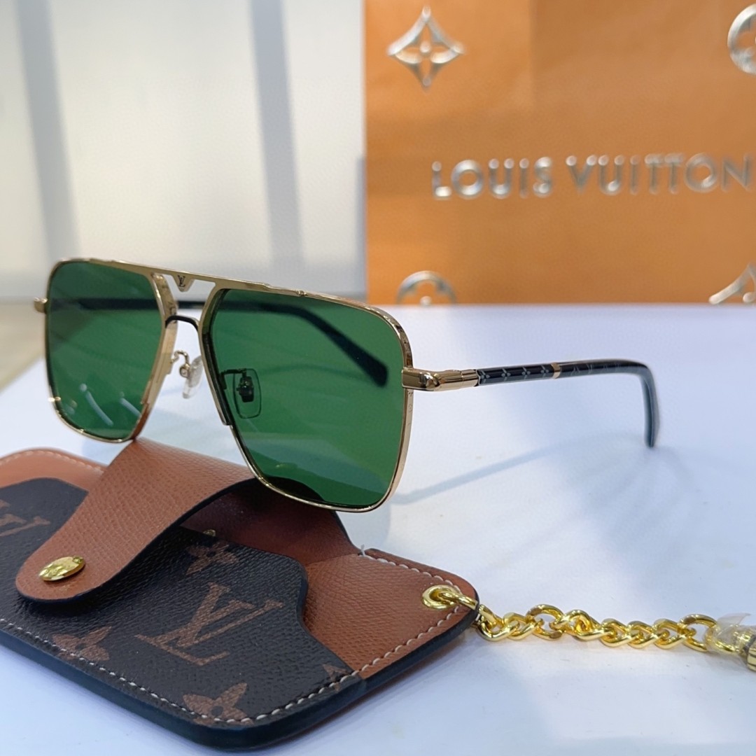 Louis Vuitton LV 1.1 Millionaire-inspired Aviator Sunglasses - Image 6