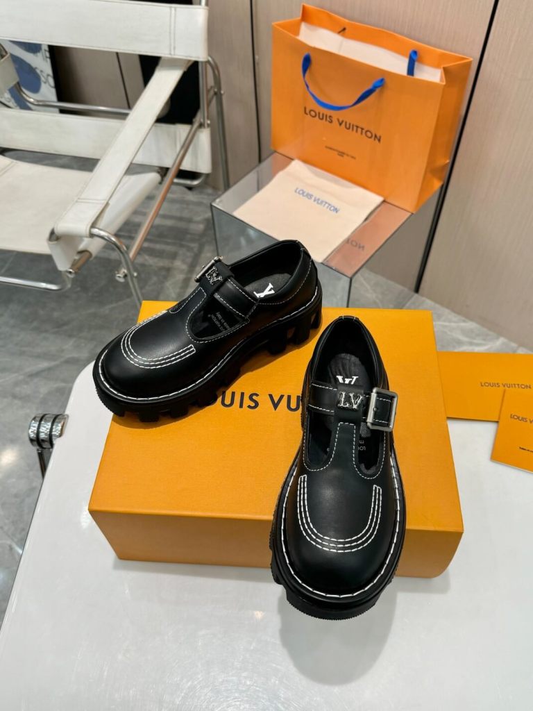 Louis Vuitton LV Checker Mary Jane Shoe