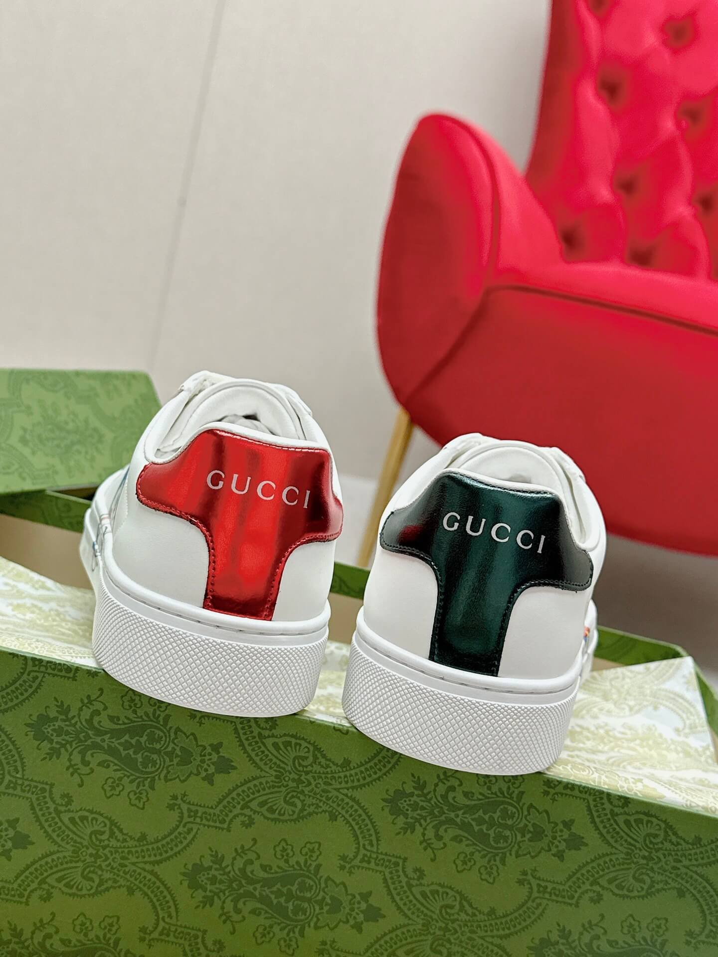 Gucci X Doraemon Ace White Leather Sneaker - Image 6