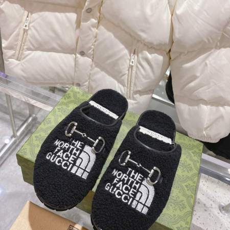 Gucci Women's The North Face x Gucci Terry Cloth Mules