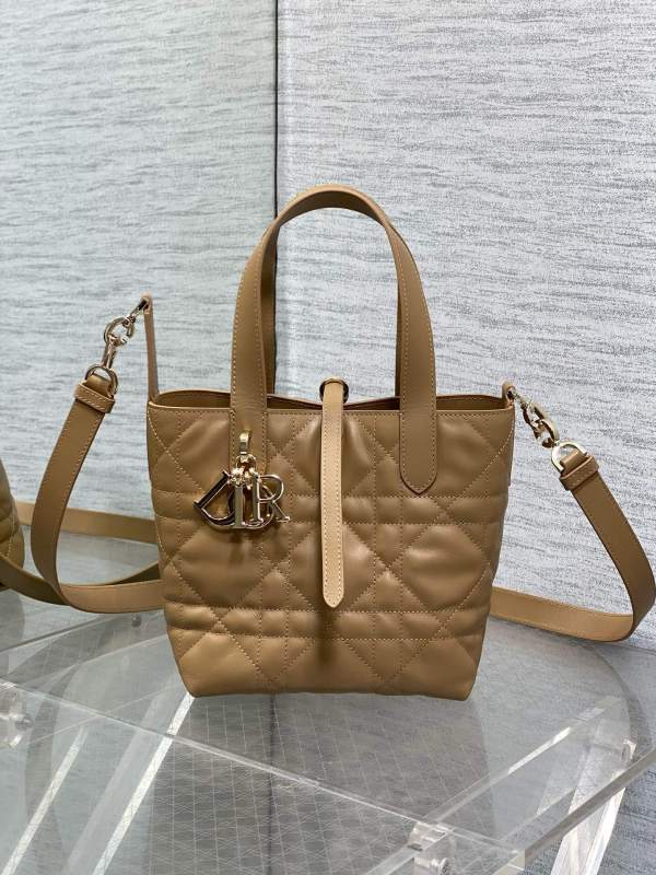 Dior Toujours Bag Caramel Brown