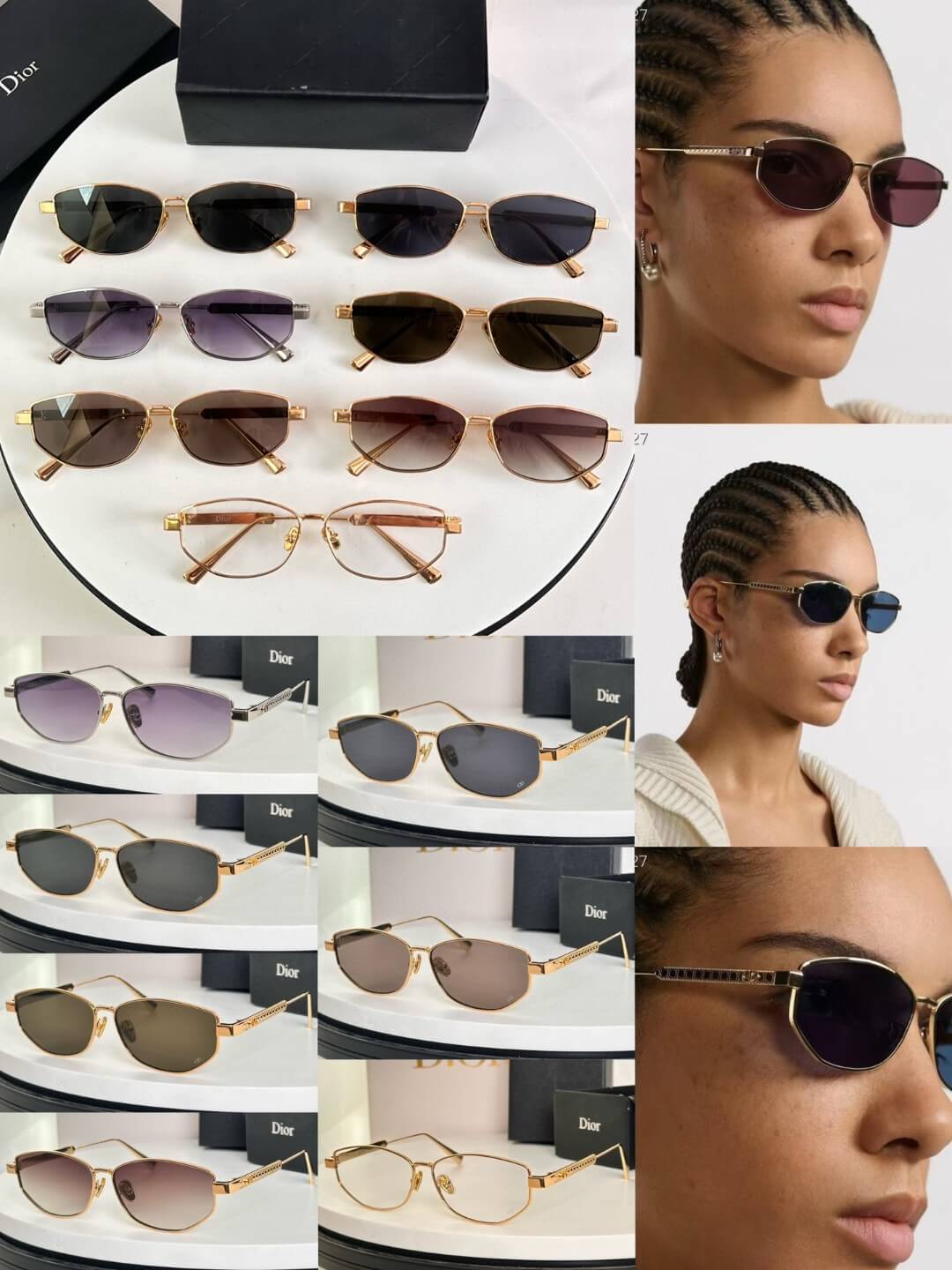 DiorCannage B1U Luxury Sunglasses - Image 2