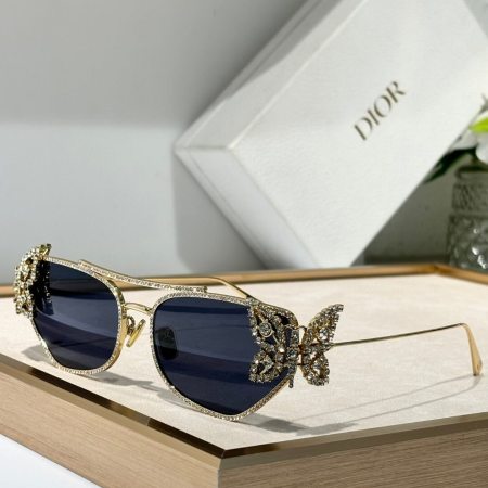 DiorFantastica B1U Butterfly Sunglasses with Swarovski Crystals