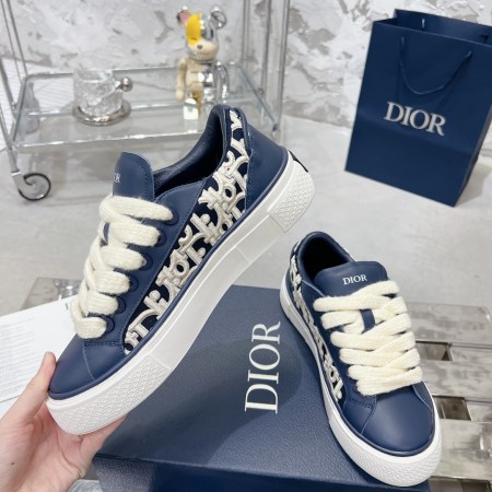 Dior B33 Navy Blue Sneakers