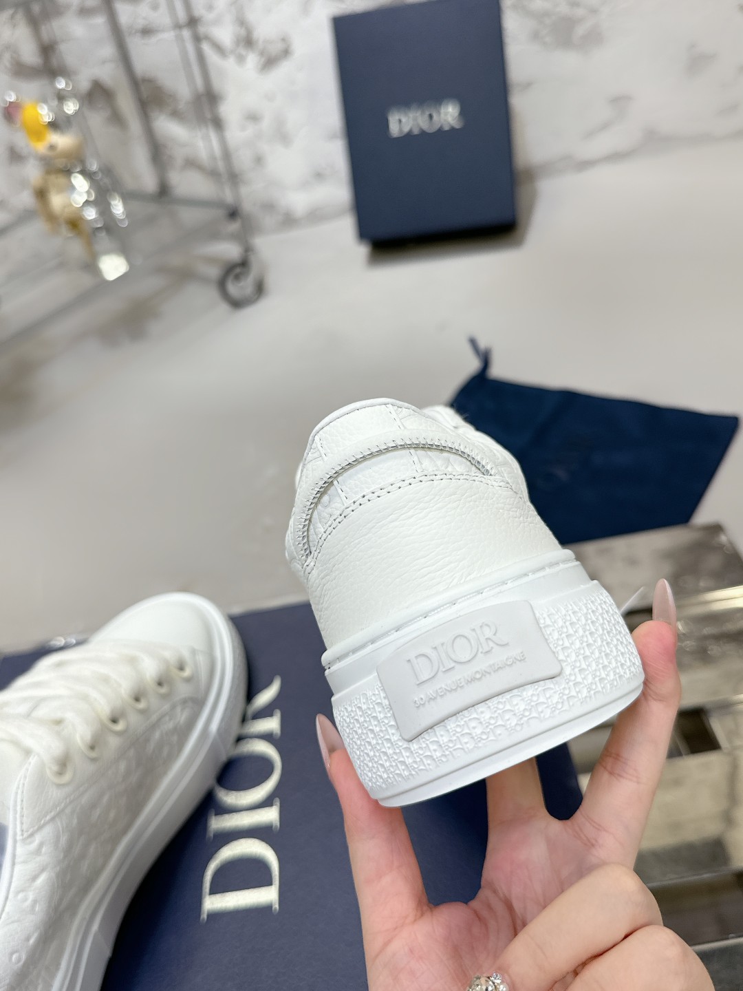 Dior B33 White Sneakers - Image 8
