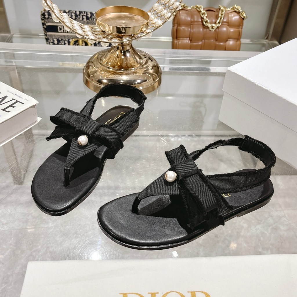 Dior Belle Black Sandal