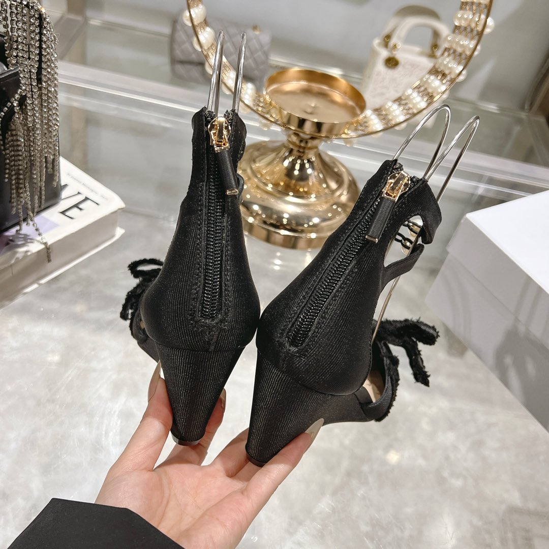 Dior J'Adior Black Wedge Pump - Image 3