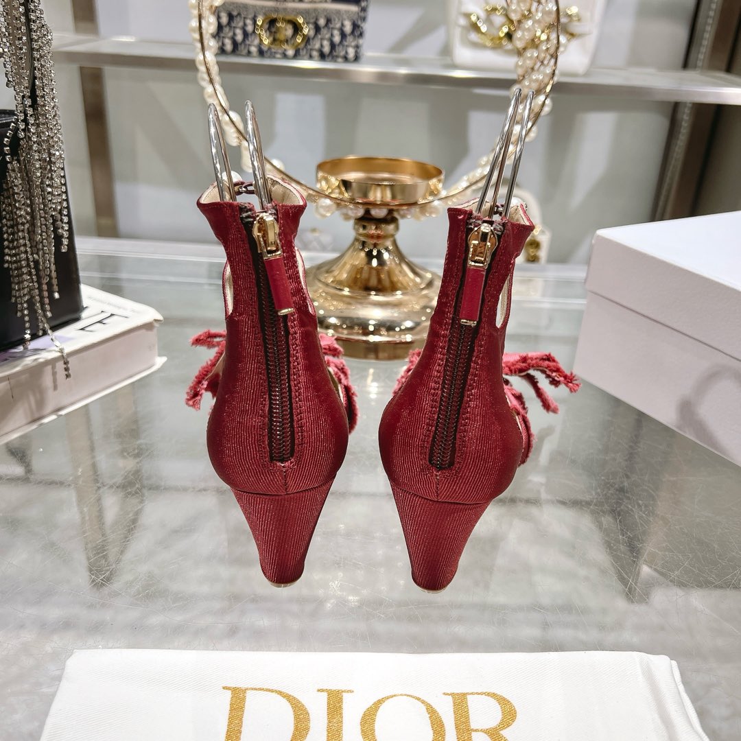 Dior Adiorable Burgundy pump - Image 3