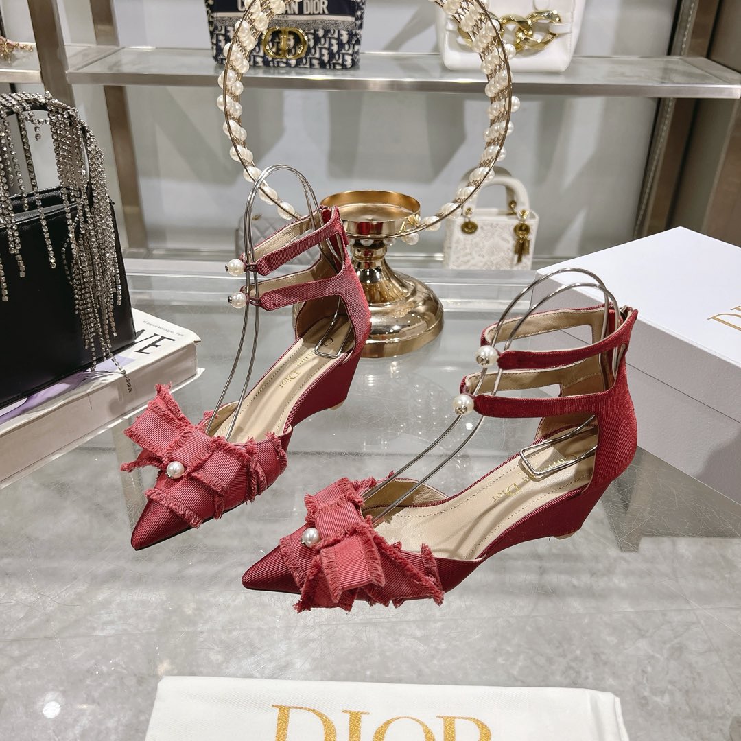 Dior Adiorable Burgundy pump - Image 7