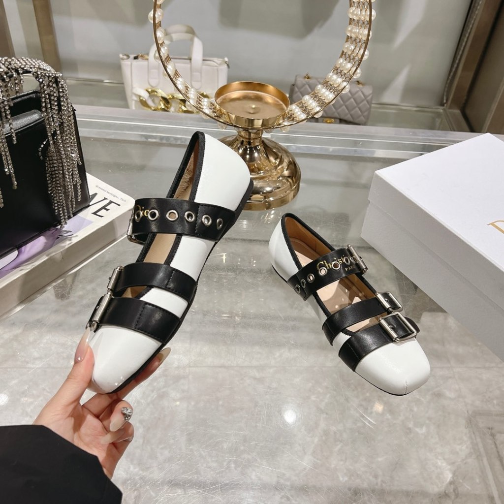 Dior Punk Ballet White Flat