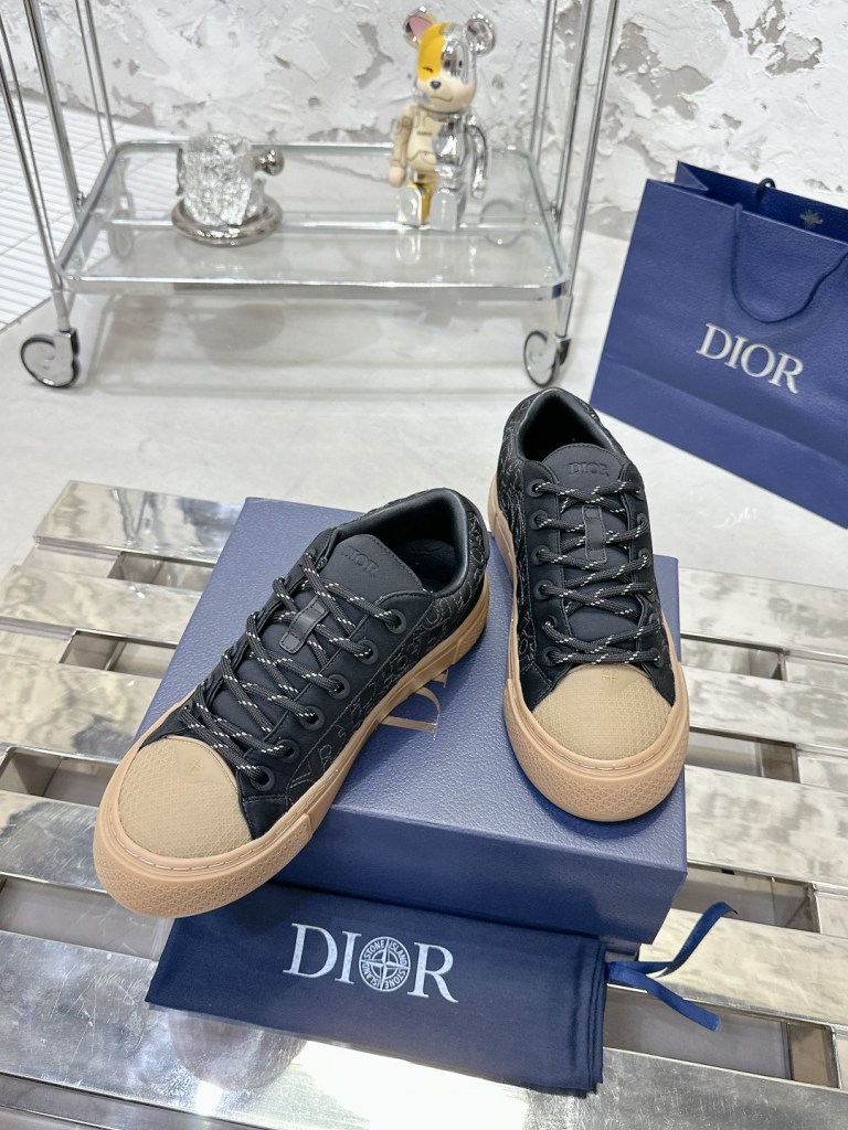 Dior x Stone Island B33 Black Sneaker