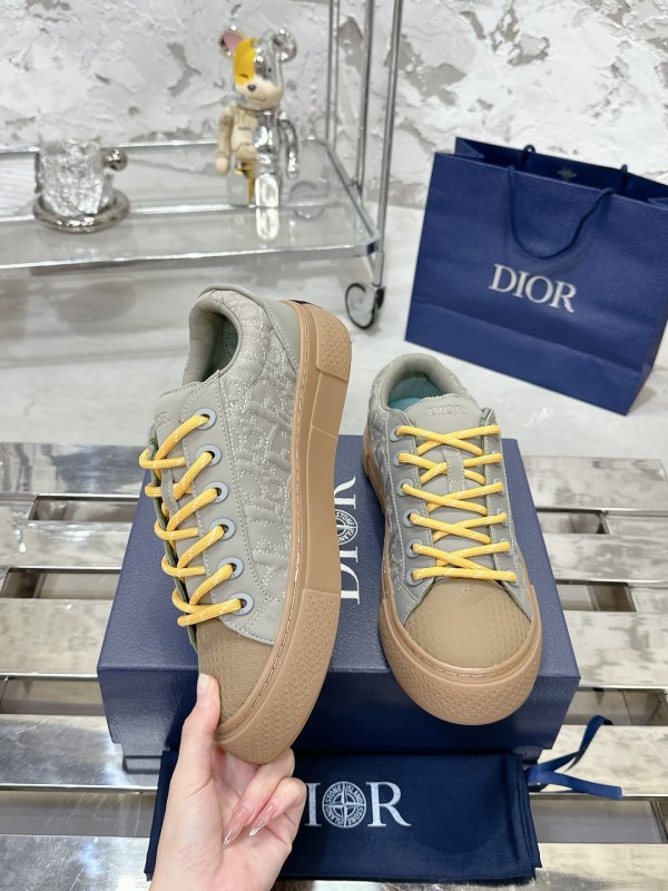 Dior x Stone Island B33 Gray Sneaker