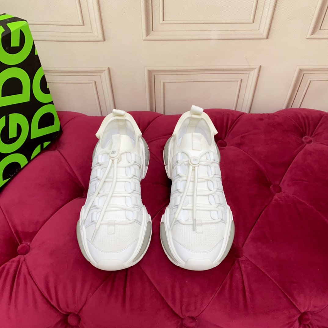 Dolce & Gabbana Airmaster White Sneakers - Image 3