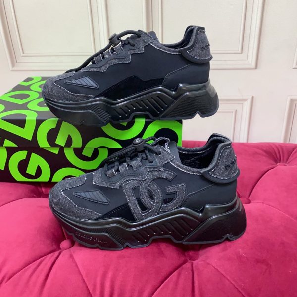 Dolce & Gabbana Black Daymaster Women's Sneaker