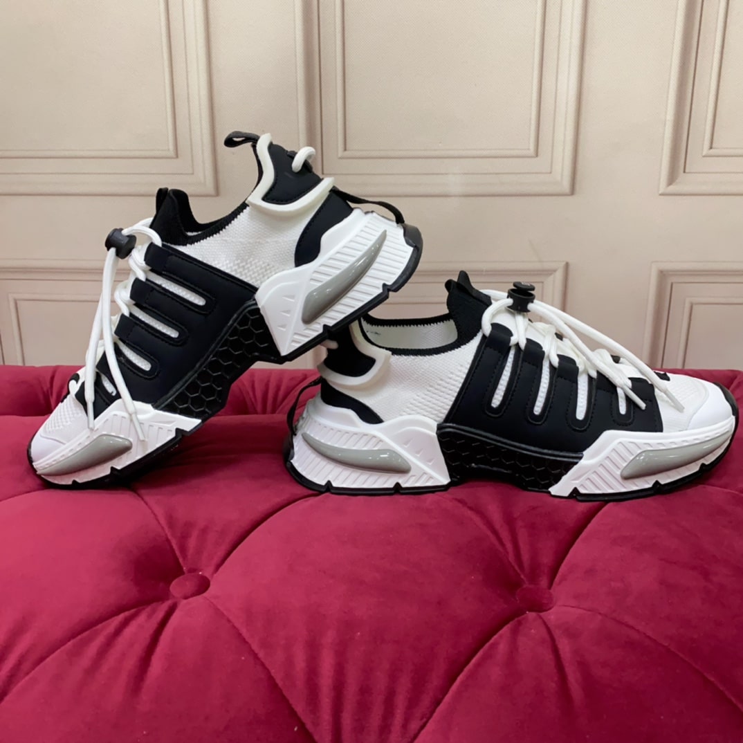 Dolce & Gabbana Leather low trainers - Image 6
