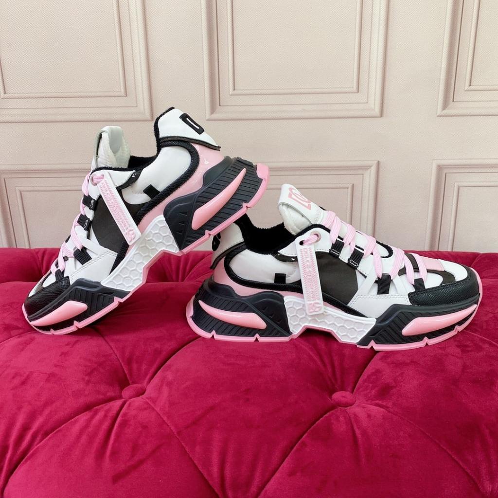 Dolce & Gabbana Pink Airmaster Sneakers