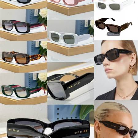 Gucci-Inspired GG1098S  Square women Sunglasses – Bold Elegance in Every Shade - Image 2