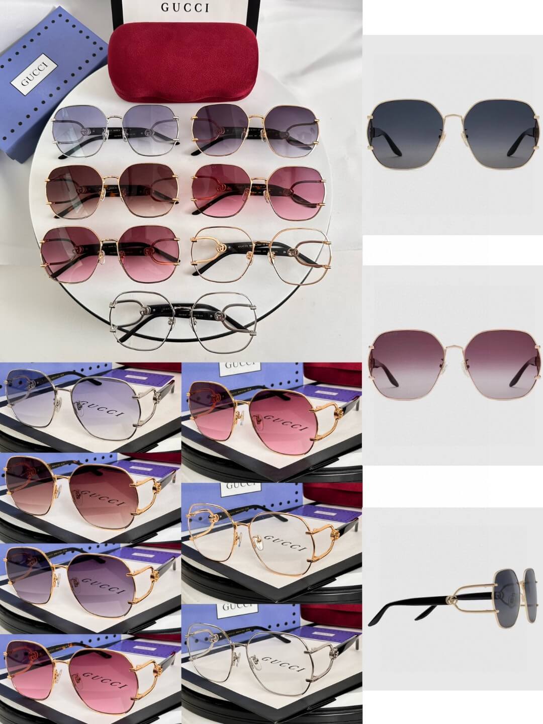 Gucci GG1019O C58 Women's Eyeglasses. - Image 2