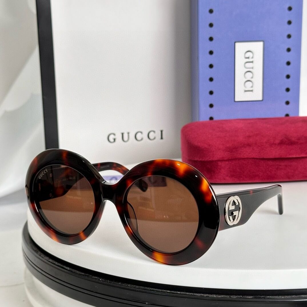 Gucci GG1647S Women's Oversized Oval Sunglasses – Multiple Colors - Image 5