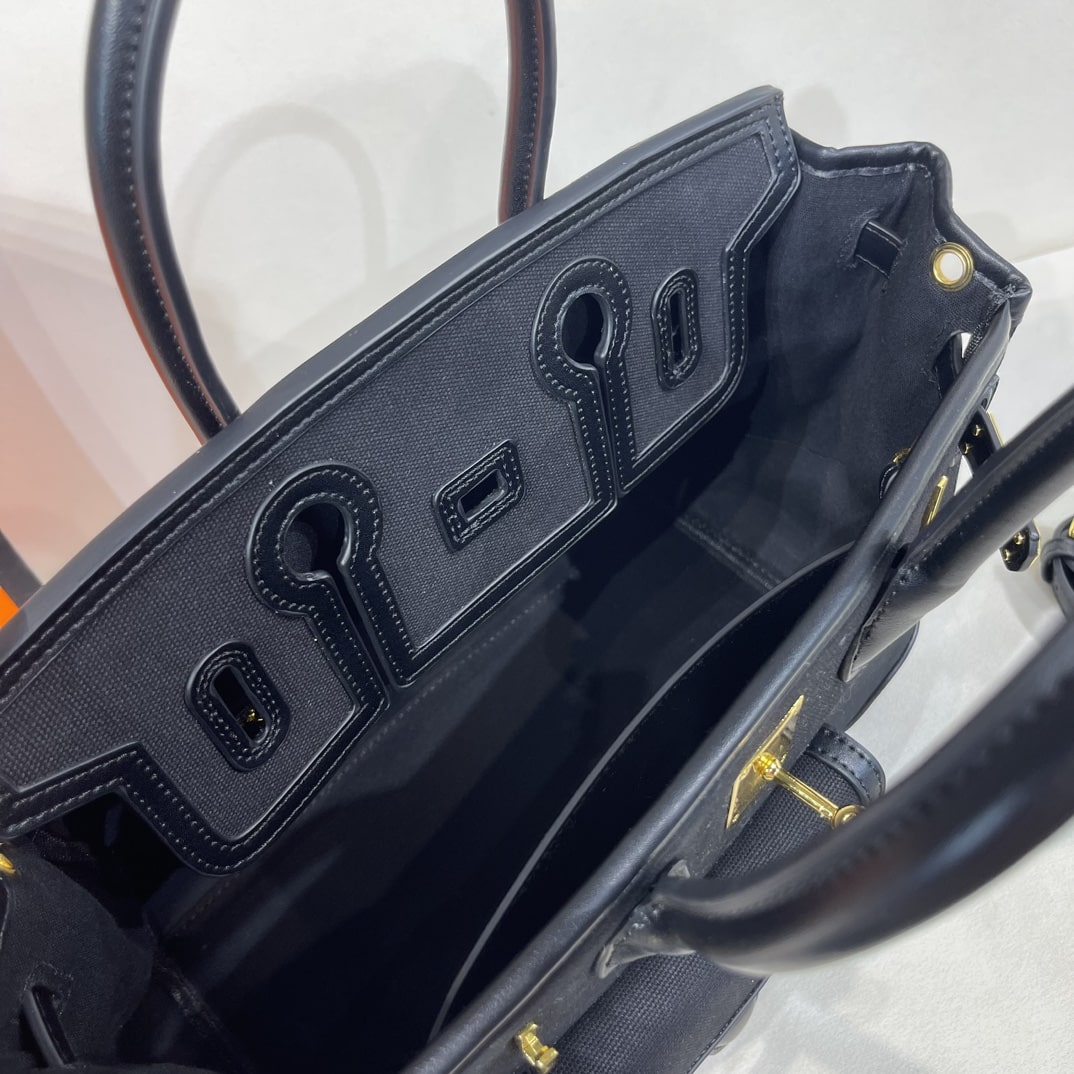 Hermès Birkin 30cm Black Bag - Image 4