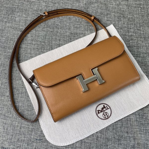 Hermès Constance Brown Long Wallet