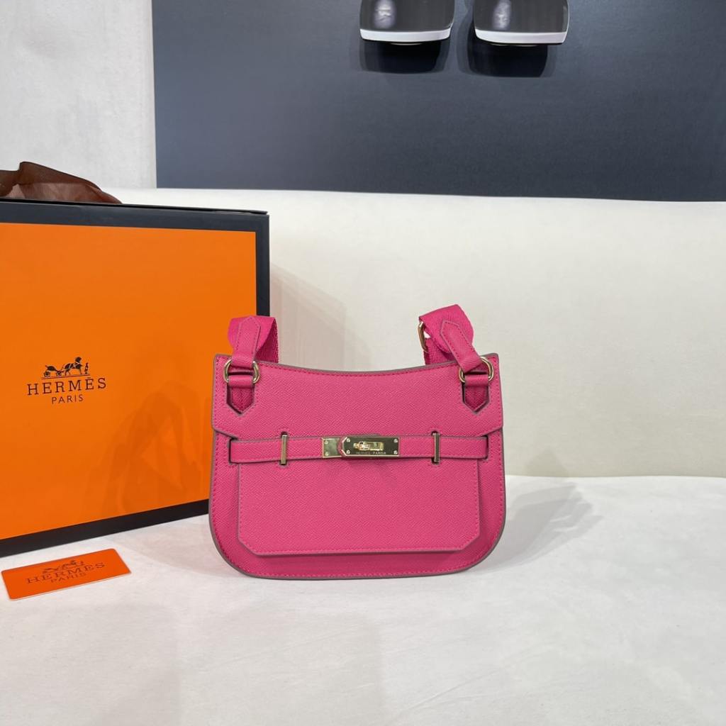 Hermès Jypsiere Mini Rose Pink Handbag