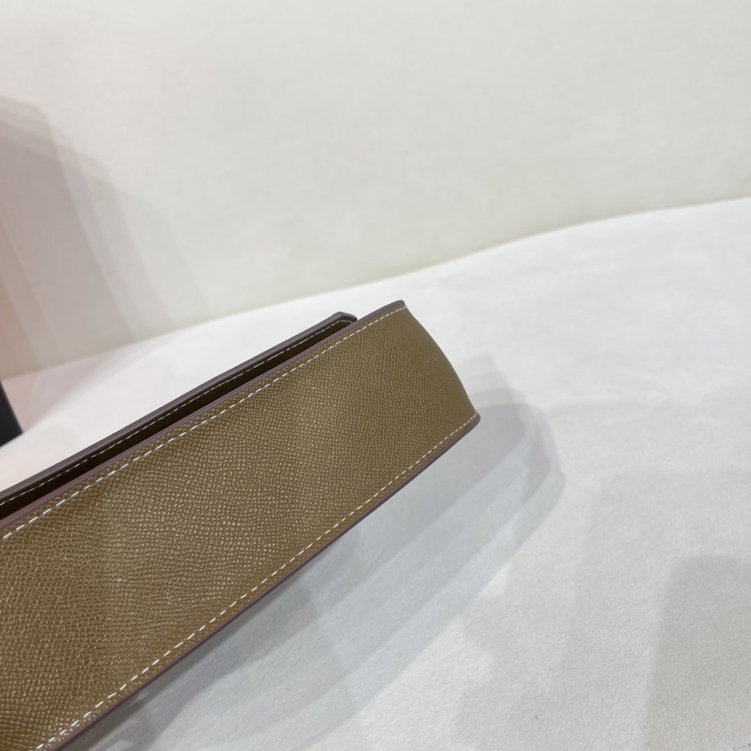 Hermès Jypsiere Mini Taupe Handbag - Image 4