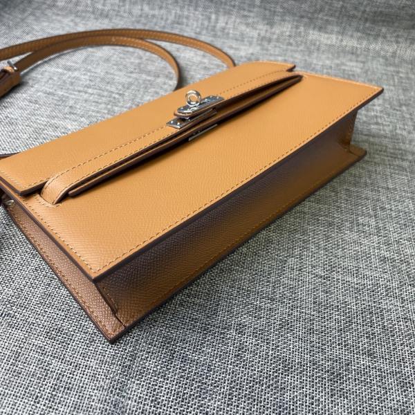 Hermès Kelly Classic To Go Brown Wallet