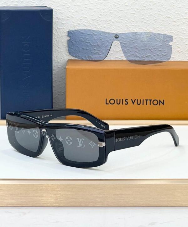 LV Shadow Square Sunglasses – Iconic Monogram Elegance
