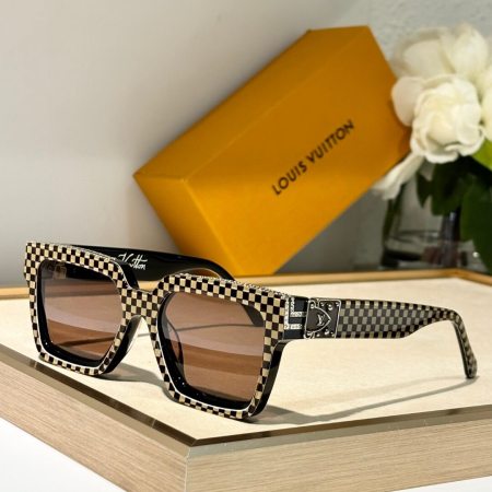 Louis Vuitton 1.1 Millionaires Damier Pop Sunglasses S00 – Black/Beige