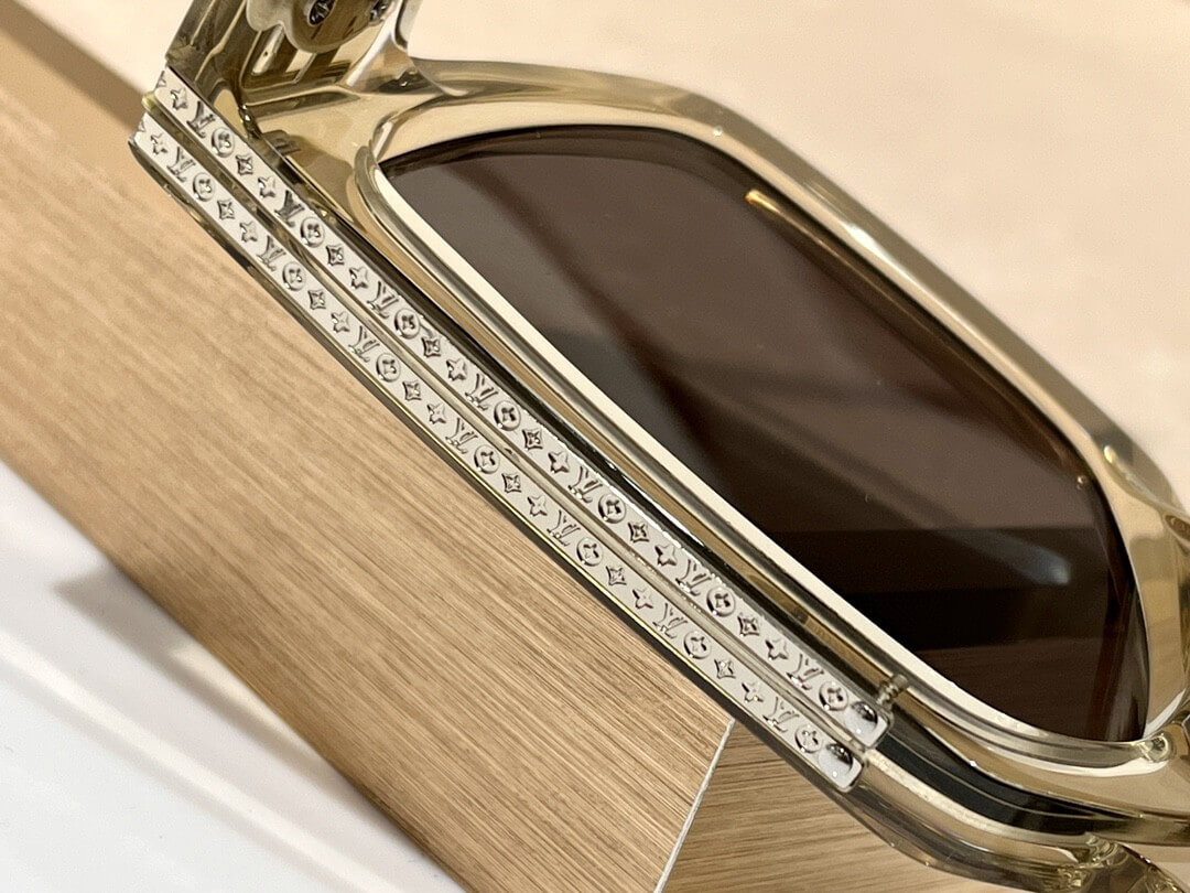 Louis Vuitton 1.1 Millionaires Sunglasses – Transparent with Gradient Lenses - Image 3