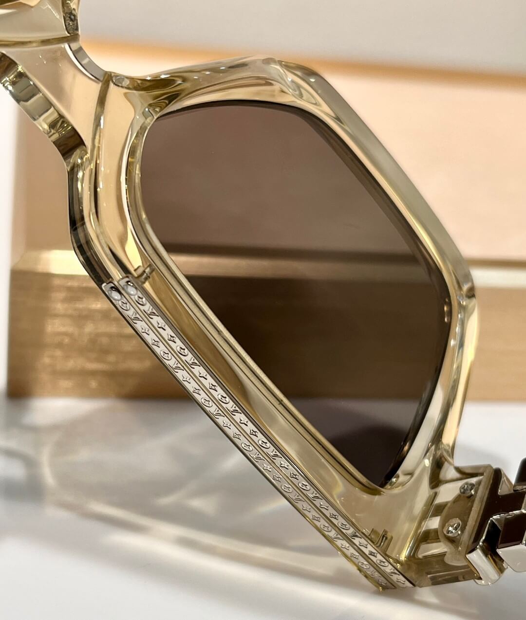 Louis Vuitton 1.1 Millionaires Sunglasses – Transparent with Gradient Lenses - Image 2