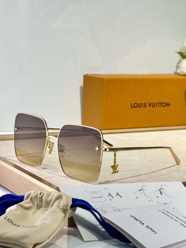 Louis Vuitton Iconic Charm Square Sunglasses.