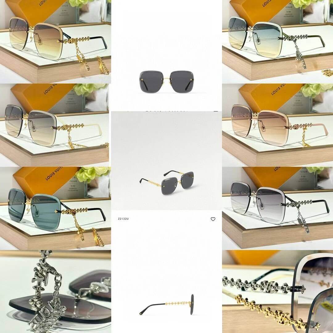 Louis Vuitton LV Match Rectangle Sunglasses - Image 13