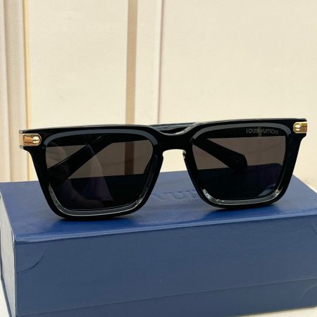 Louis Vuitton LV Shadow Square Sunglasses – Iconic Monogram Elegance