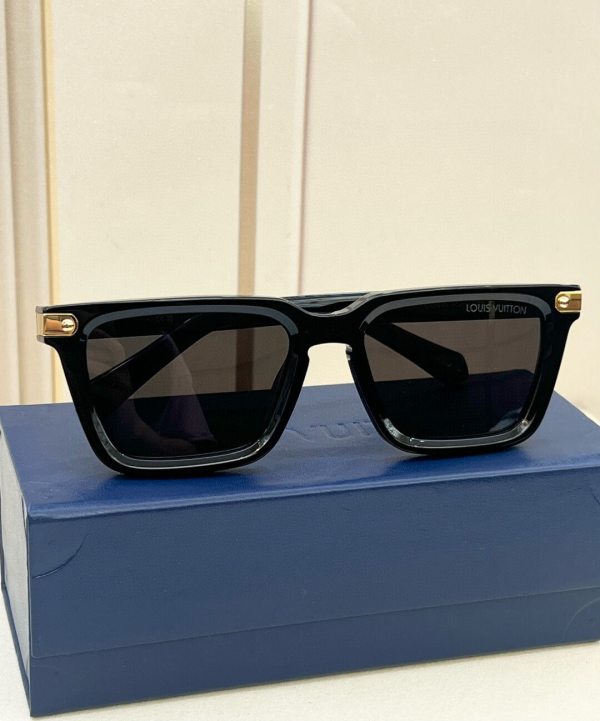 Louis Vuitton LV Shadow Square Sunglasses – Iconic Monogram Elegance