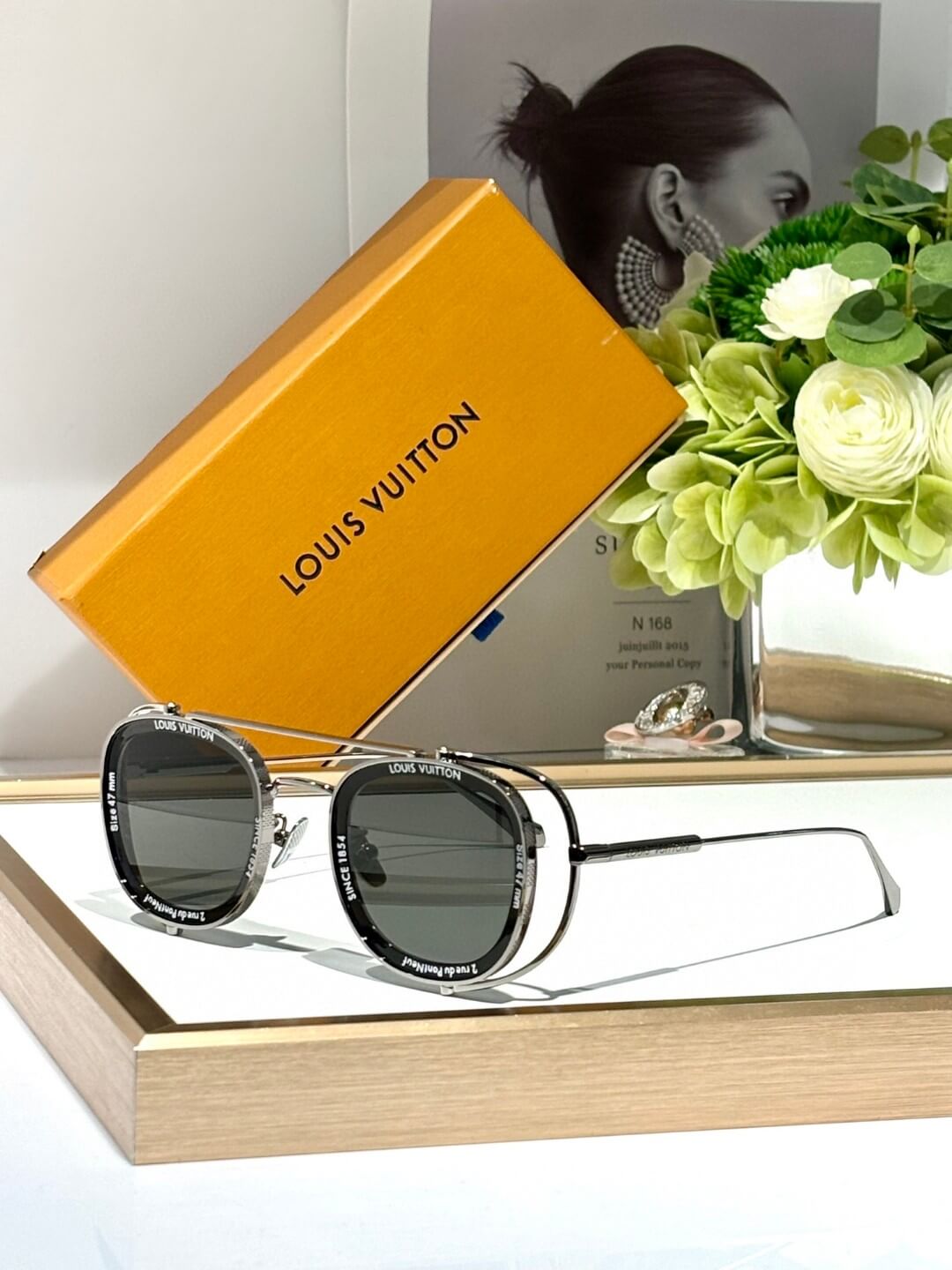 Louis Vuitton LV Supervision Metal Sunglasses