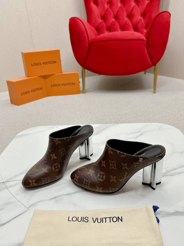 Louis Vuitton Silhouette Closed Mule - Monogram Empreinte Leather