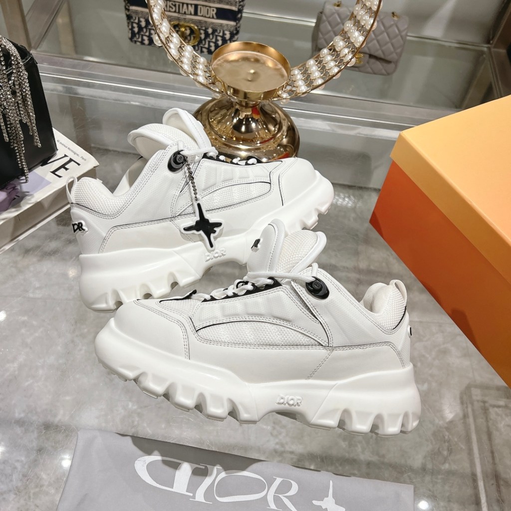 Dior x Lewis Hamilton Snow Derby White Sneaker