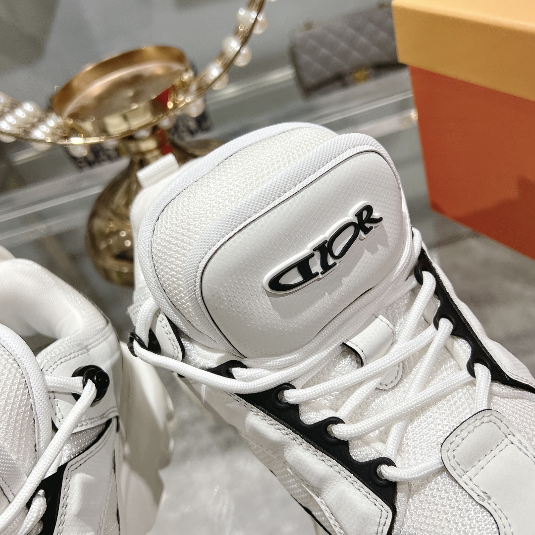 Dior x Lewis Hamilton Snow Derby White Sneaker - Image 6