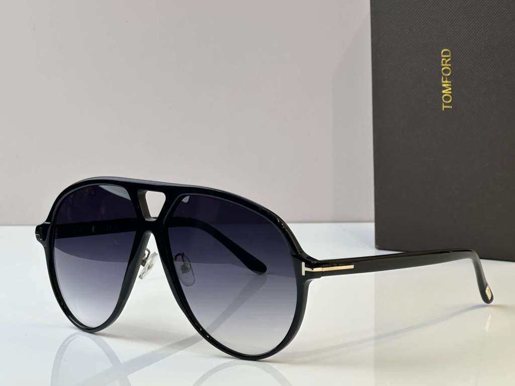 Tom Ford Bertrand Women's Black Square Sunglasses