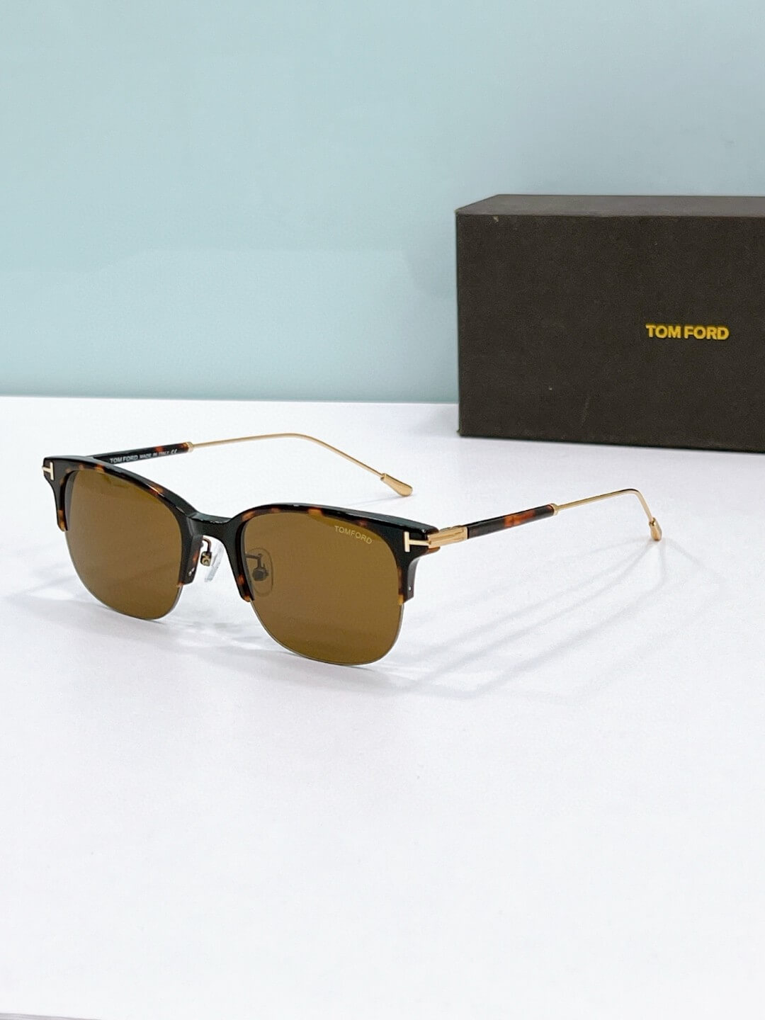 Tom Ford TF 5645-D Semi-Rimless Sunglasses - Image 8