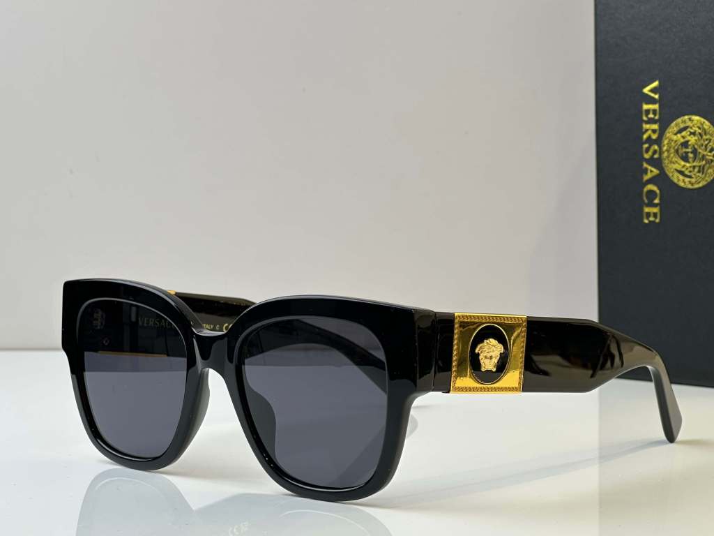 Versace 4437-U Women's Bordeaux Polarized Sunglasses