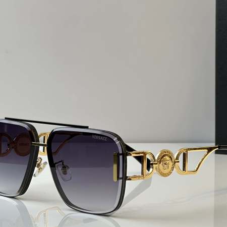 Versace Medusa Aviator Sunglasses