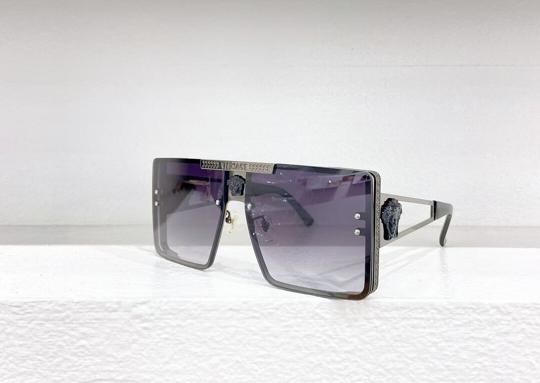 Versace VE2243 Shield Sunglasses – Bold Luxury with Medusa Detailing