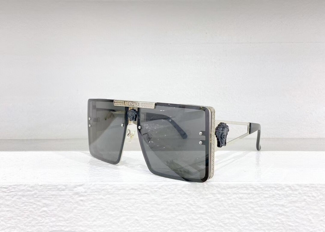 Versace VE2243 Shield Sunglasses – Bold Luxury with Medusa Detailing - Image 8