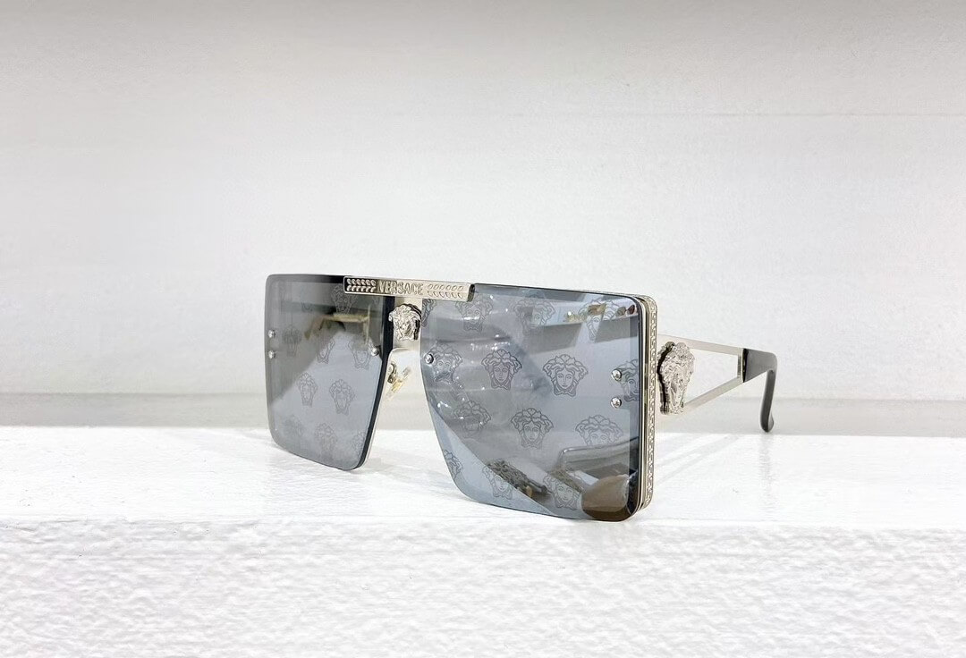 Versace VE2243 Shield Sunglasses – Bold Luxury with Medusa Detailing - Image 7