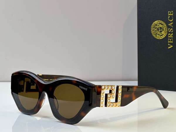 Versace VE4423U Studded Cat-Eye Sunglasses